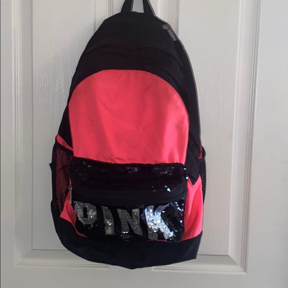 Victoria’s Secret Pink Sequin Backpack